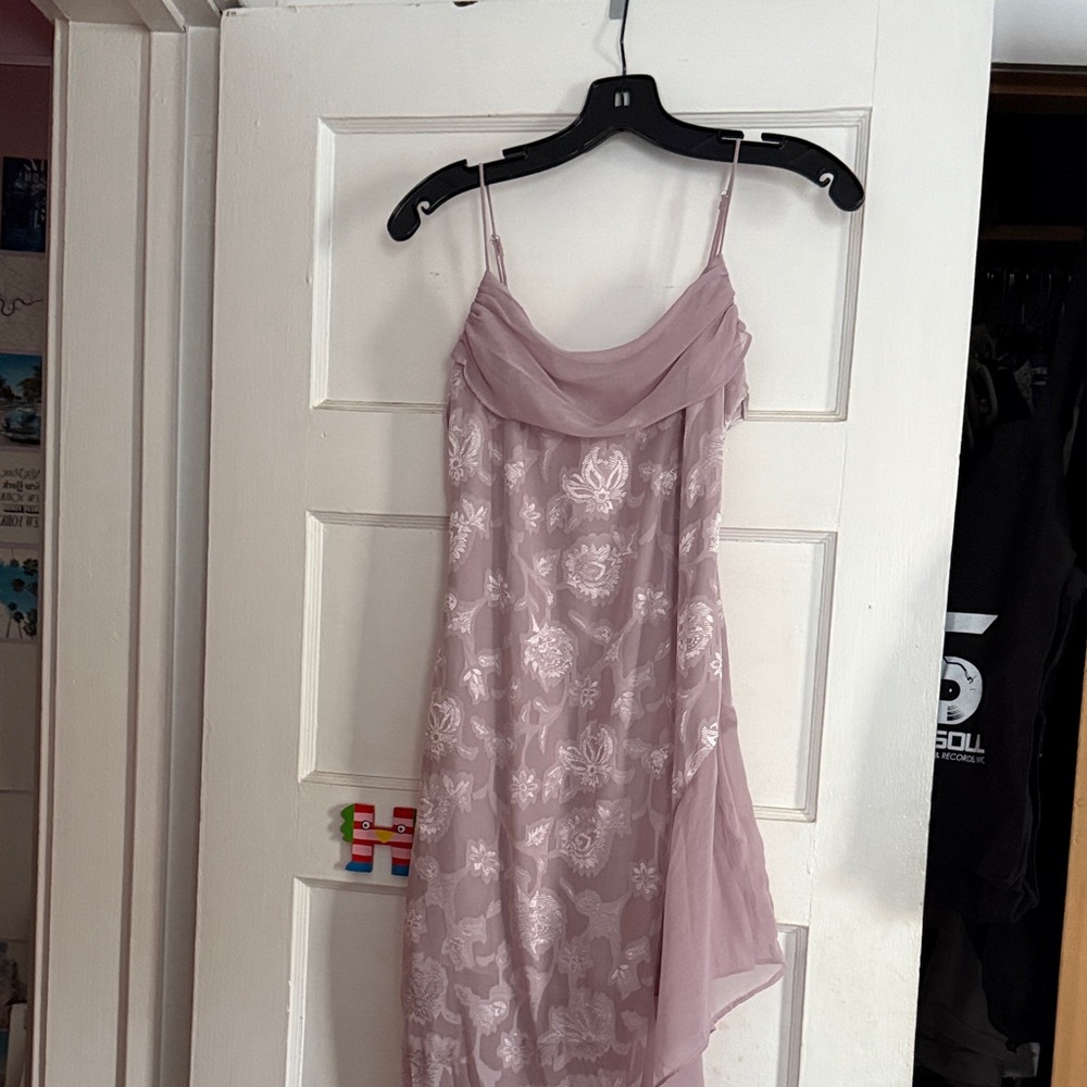 Urban Outfitters pink long dress
